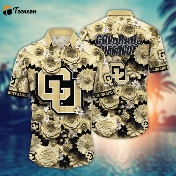 Colorado Buffaloes NCAA3 Hawaiian Shirt Trending For This Summer Customize Shirt Any Team