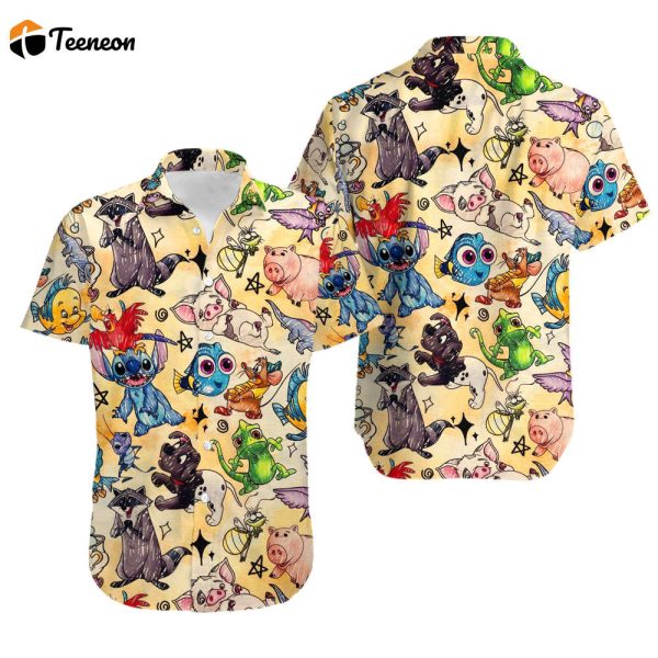 Comfort Colors Walt Disney World Hawaiian Shirt