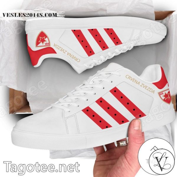 Crvena zvezda Women Logo Stan Smith Shoes