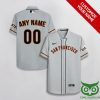 Custom Name Number San Francisco Giants Gray Hawaiian Shirt