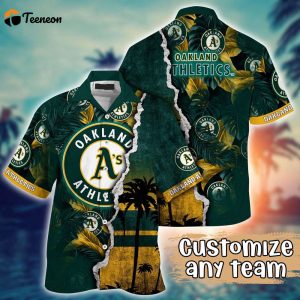 Customized MLB Oakland Athletics Hawaiian Shirt Champion Chic Couture For Fans