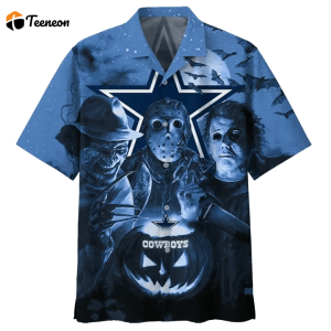 Dallas Cowboys Horror Night 3D Hawaiian Shirt