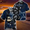 Dallas Cowboys Mickey And Floral Hawaiian Shirt