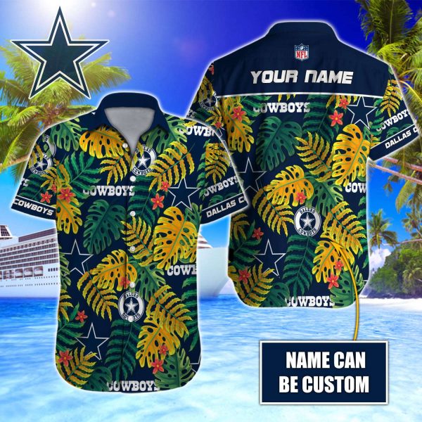 Dallas Cowboys NFL-Hawaiian Shirt Custom