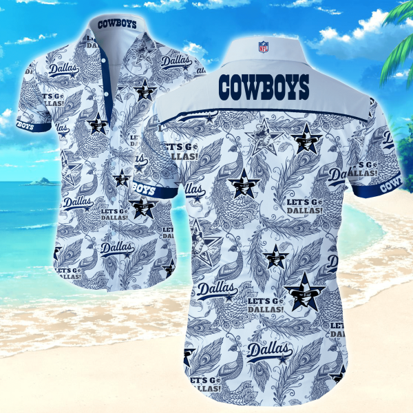 Dallas Cowboys NFL Hawaiian Shirt – Aloha Sportswear for Fans