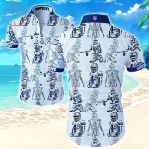 Dallas Cowboys Players Hawaiian Shirt Set for Men Women Kids