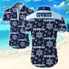 Dallas Cowboys Snowflakes Hawaiian Shirts