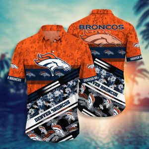 Denver Broncos Hawaiian Aloha Shirt For Fans 12