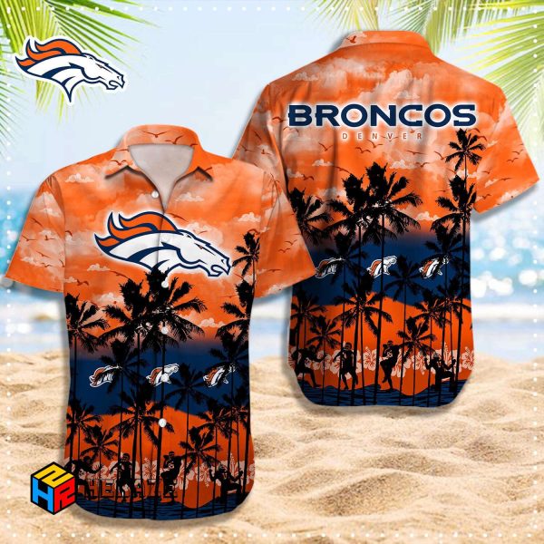 Denver Broncos Nfl Hawaiian Shirt