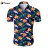 Denver broncos tropical flower Hawaiian Beach Shirt