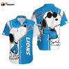 Detroit Lions DL Hawaiian Shirt Beach Shirt Snoopy Lover Pattern All Over Print