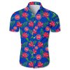 Detroit Pistons Floral Hawaiian Shirt Small Flowers