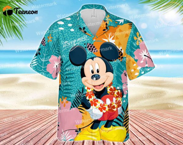 Donald duck hawaiian shirt