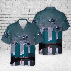 Gifts 2024Gifts 2024 Cleveland Police Department Ohio Helicopter Hawaiian Shirt