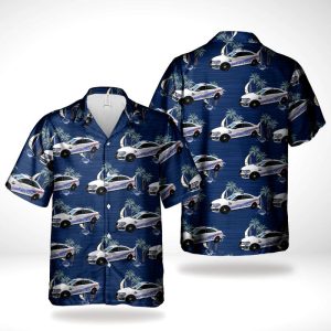 Gifts 2024Gifts 2024 Detroit Police Department DPD Police Car Hawaiian Shirt