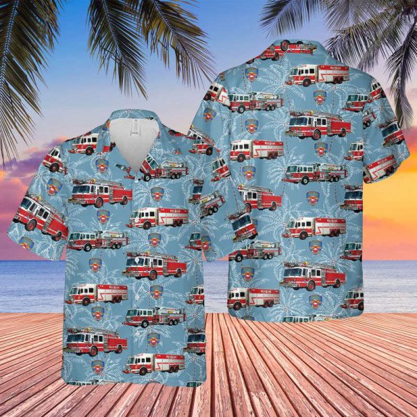 Gifts 2024Gifts 2024 New York Buffalo Fire Department Hawaiian Shirt