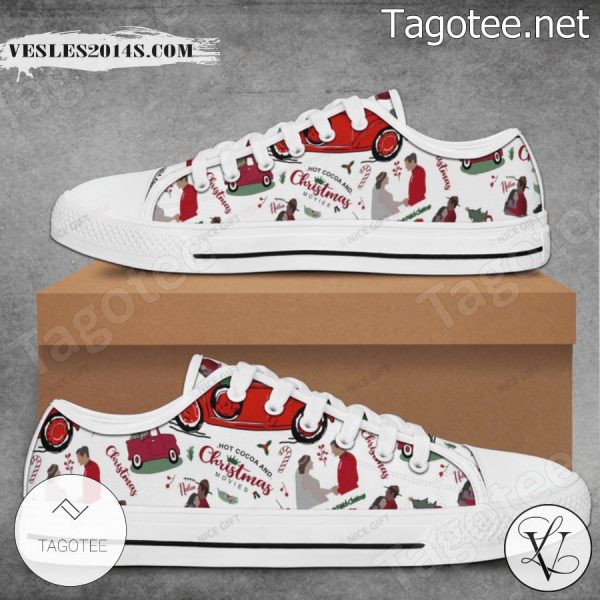 Hallmark Movies Xmas Low Top Shoes