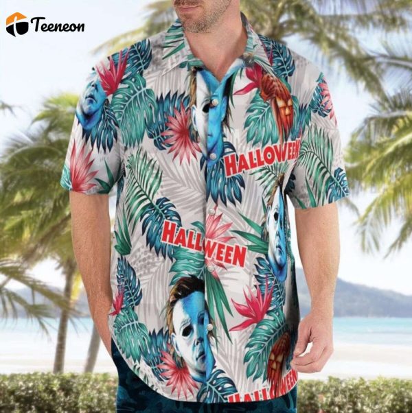 Halloween Michael Myers Hawaiian Shirt Aloha Shirt