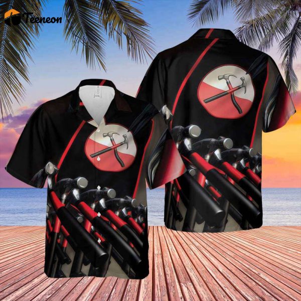 Hammer March Hawaiian Pink Floyd Shirt Gift For Men Women