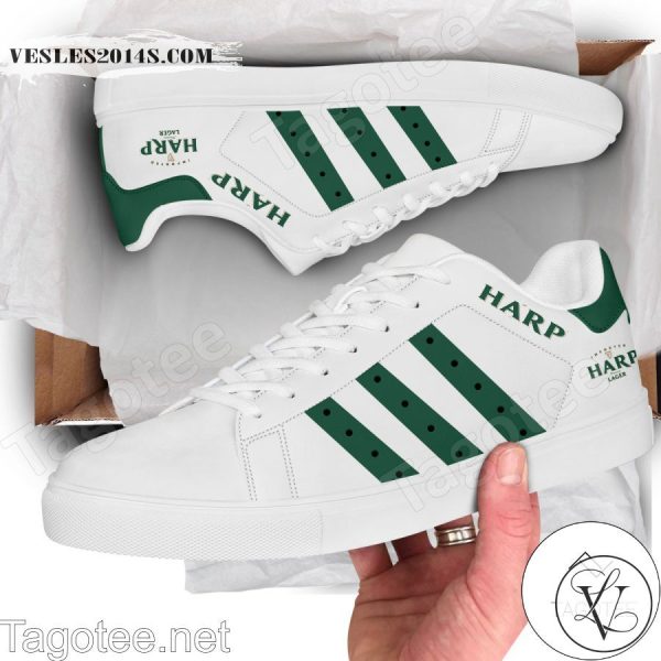 Harp Lager Logo Print Stan Smith Shoes