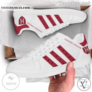 Harvard Crimson Hockey Stan Smith Shoes