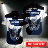 High Quality Personalized Dallas Cowboys Wings Skull 3D Hawaiian Shirt