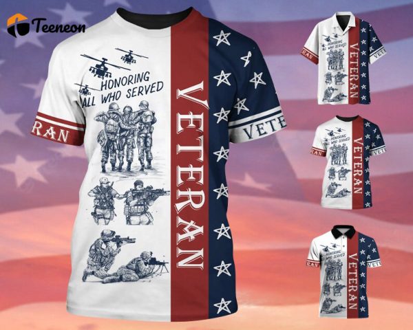 Honoring All Who Served T-shirt