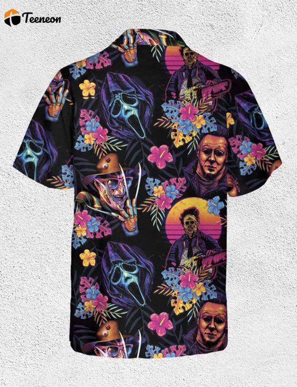 Horror Movie Retro Hawaii Shirt