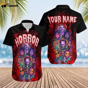 Horror Movie Retro Hawaii Shirt