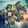 Houston Astros MLB Flower Hawaii Shirt And Tshirt For Fans