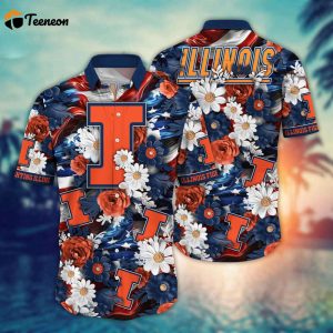 Illinois Fighting Illini  Hawaii Shirt