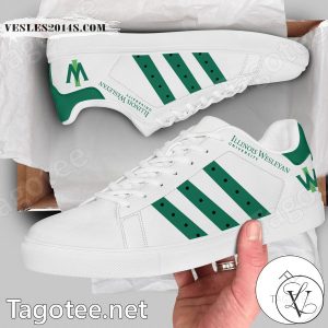 Illinois Wesleyan University Logo Stan Smith Shoes