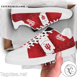 Indiana Hoosiers Print Stan Smith Shoes Style