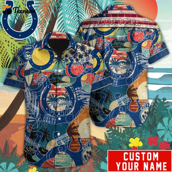 Indianapolis Colts NFL-Custom Hawaiian shirt