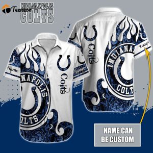 Indianapolis Colts NFL-Hawaiian Shirt Custom