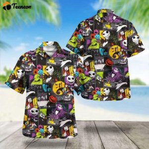 Jack Skellington Hawaii Shirt Gift For Men Women