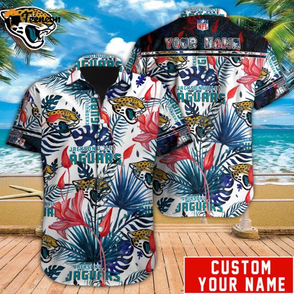 Jacksonville Jaguars NFL-Hawaiian Shirt Custom