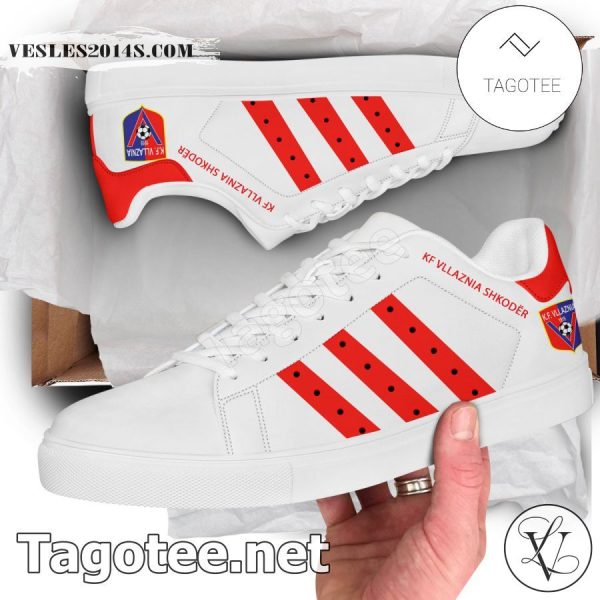 KF Vllaznia ShkodÃ«r Logo Stan Smith Shoes