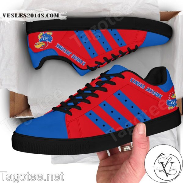 Kansas Jayhawks Print Stan Smith Shoes Style