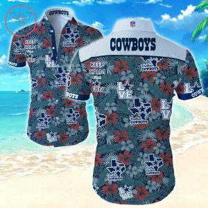 Keep Calm I’m A Dallas Cowboy Hawaiian Shirts