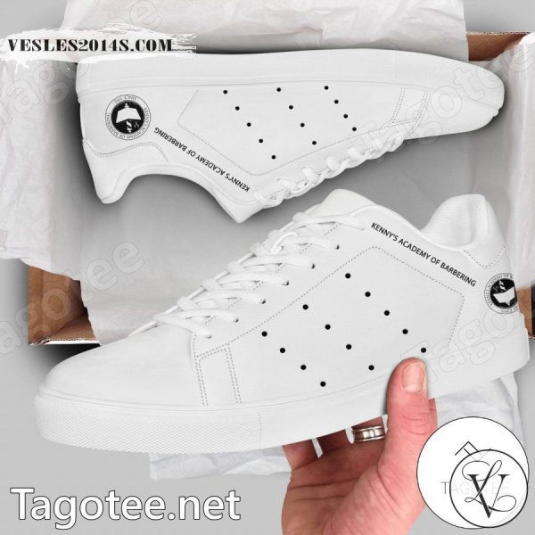 Kenny’s Academy of Barbering Logo Stan Smith Shoes