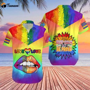 LGBT Aloha Hawaiian Shirts For Summer