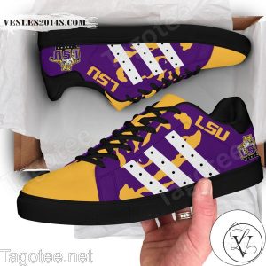 LSU Tigers Print Stan Smith Shoes Style