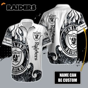 Las Vegas Raiders NFL-Hawaiian Shirt Custom