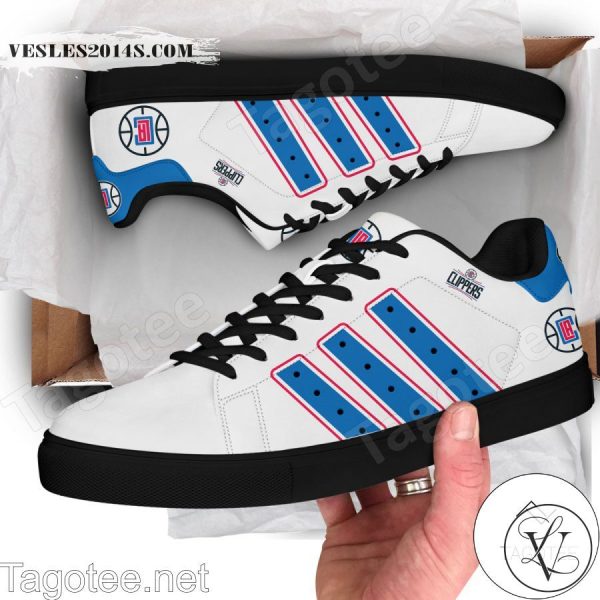 Los Angeles Clippers Print Stan Smith Shoes Style