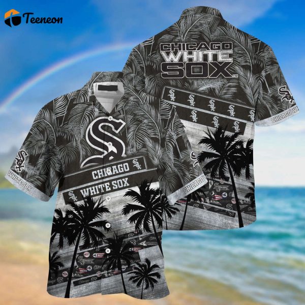 MLB Chicago White Sox Hawaiian Shirt Palm Tree Pattern For Fans Sports