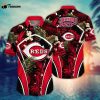 MLB Cincinnati Reds Hawaiian Shirt Flower Strike A Style Pose For Fans