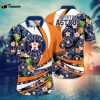 MLB Houston Astros Hawaiian Shirt Flower Bloom In Glory For Fans