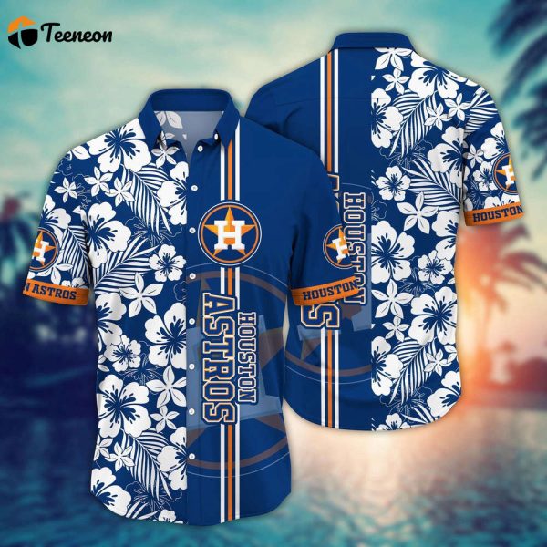 MLB Houston Astros Hawaiian Shirt Swing Into Summer For Sports Fans