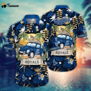 MLB Kansas City Royals Hawaiian Shirt Summer Heatwave For Sports Fans